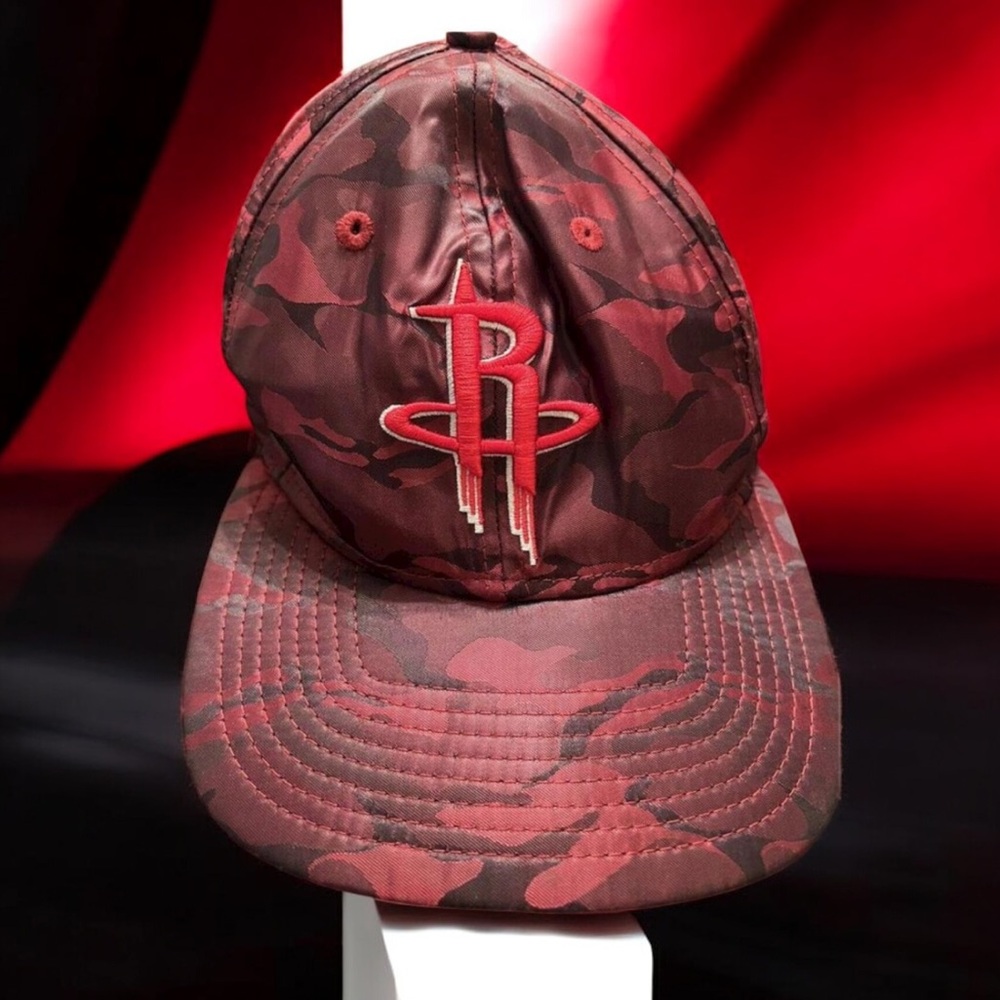 Houston Rockets New Era Camo Adjustable‎ Cap